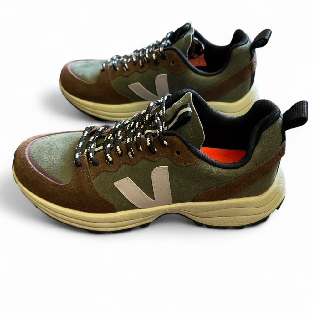 Veja Venturi Suede Sneakers Mud Parme Multicolor 9 - Picture 3 of 9